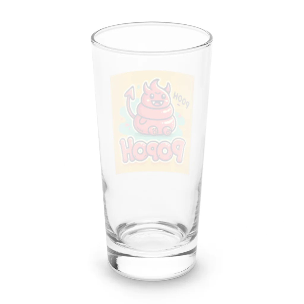 pooh4のpooh👹💩 Long Sized Water Glass :back