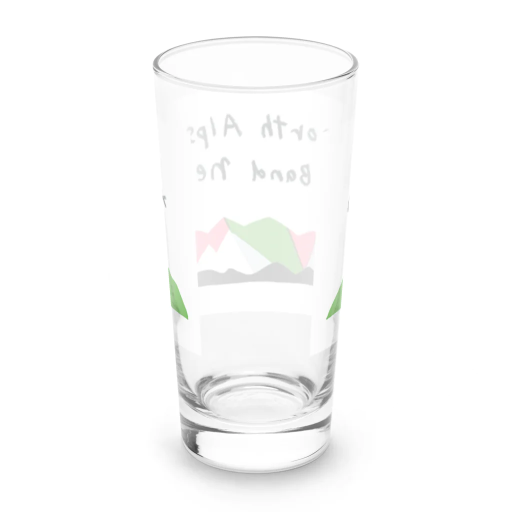 北アルプスブロードバンドネットワークの公式グッズB Long Sized Water Glass :back