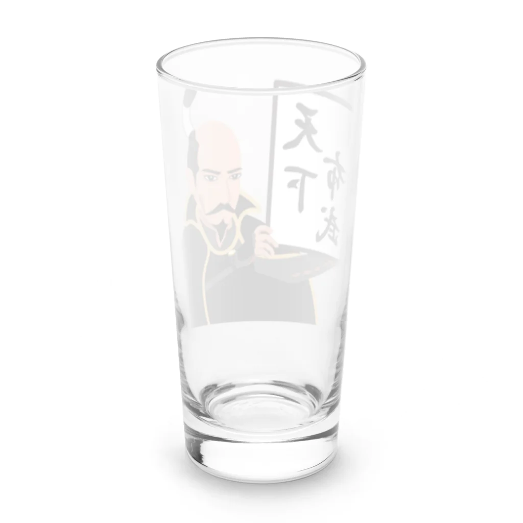 キッズモード某の天下布武 Long Sized Water Glass :back