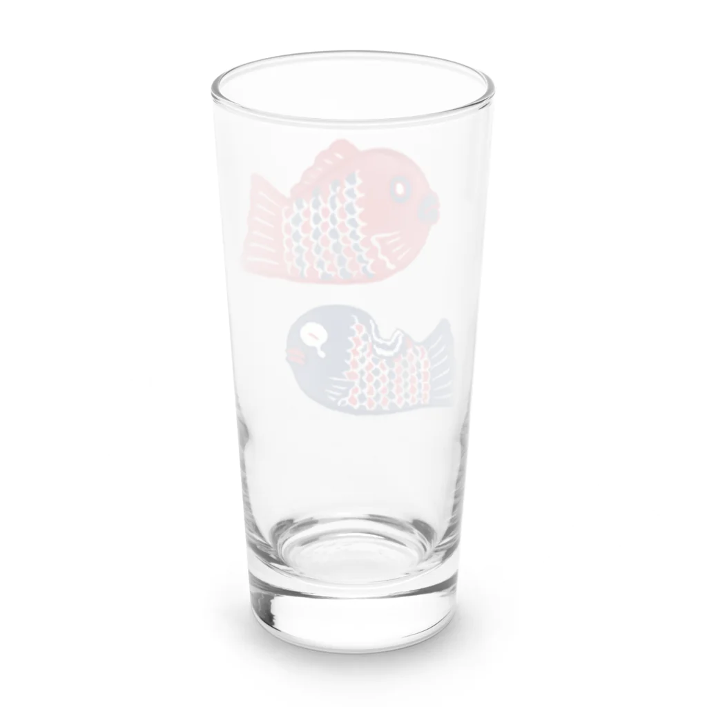 IZANAMI by Akane Yabushitaの 【日本レトロ#05】たい焼き Long Sized Water Glass :back