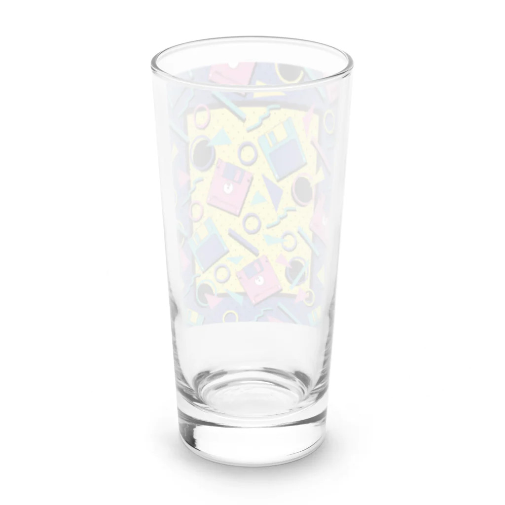 南無三のフロッピー Long Sized Water Glass :back