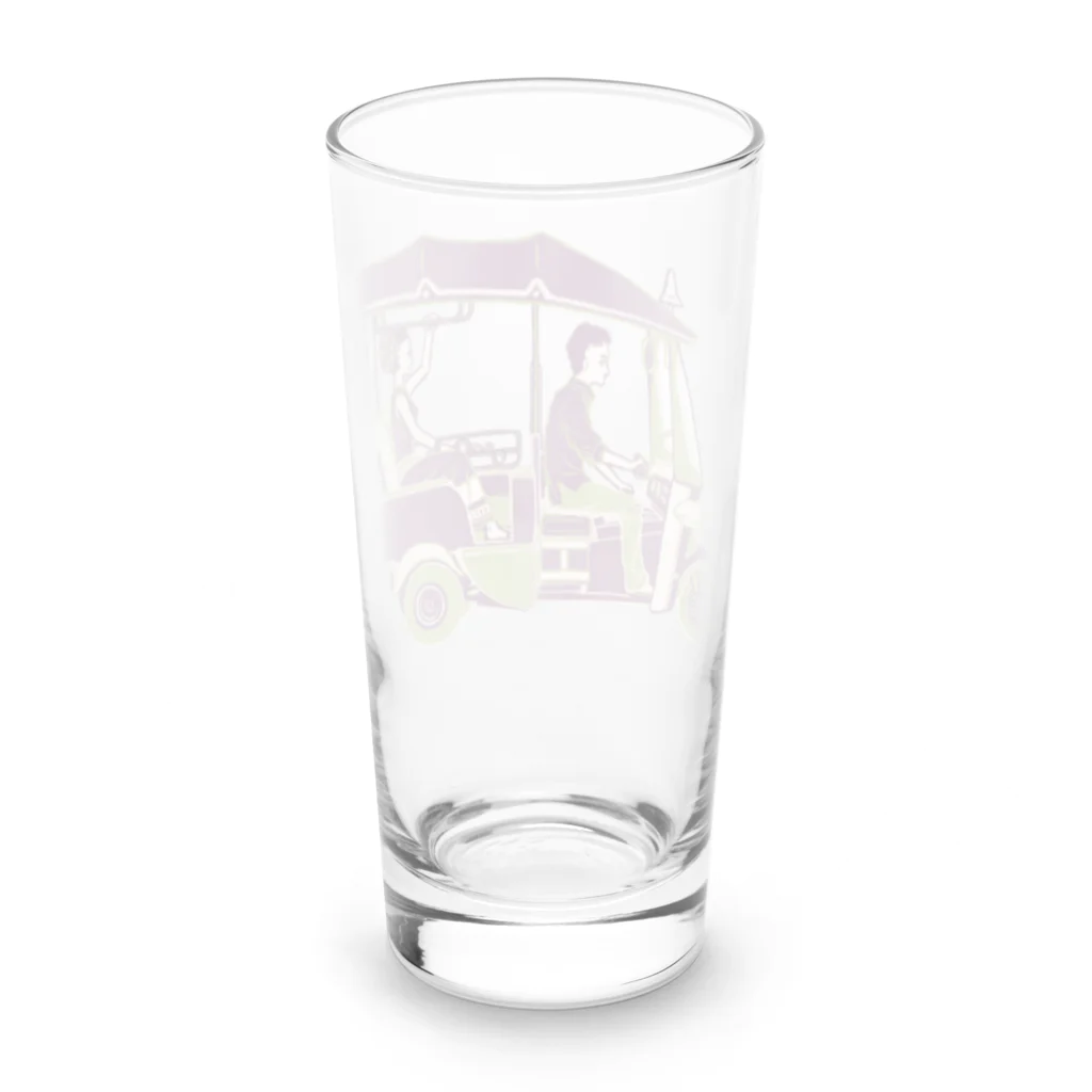 IZANAMI by Akane Yabushitaの【タイの人々】トゥクトゥク Long Sized Water Glass :back