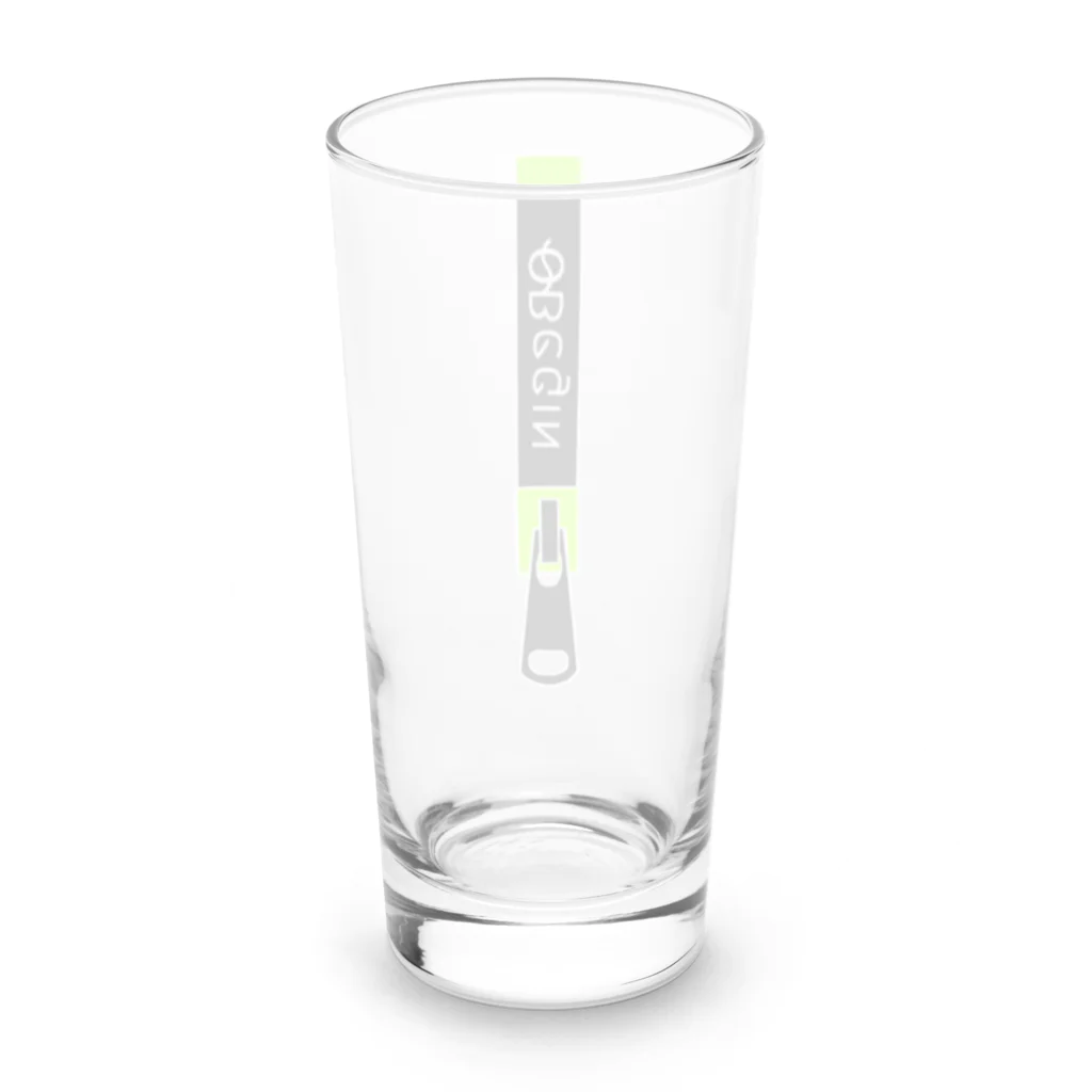 [0~Begin]の[0~Begin]ファスナーロゴプリント Long Sized Water Glass :back