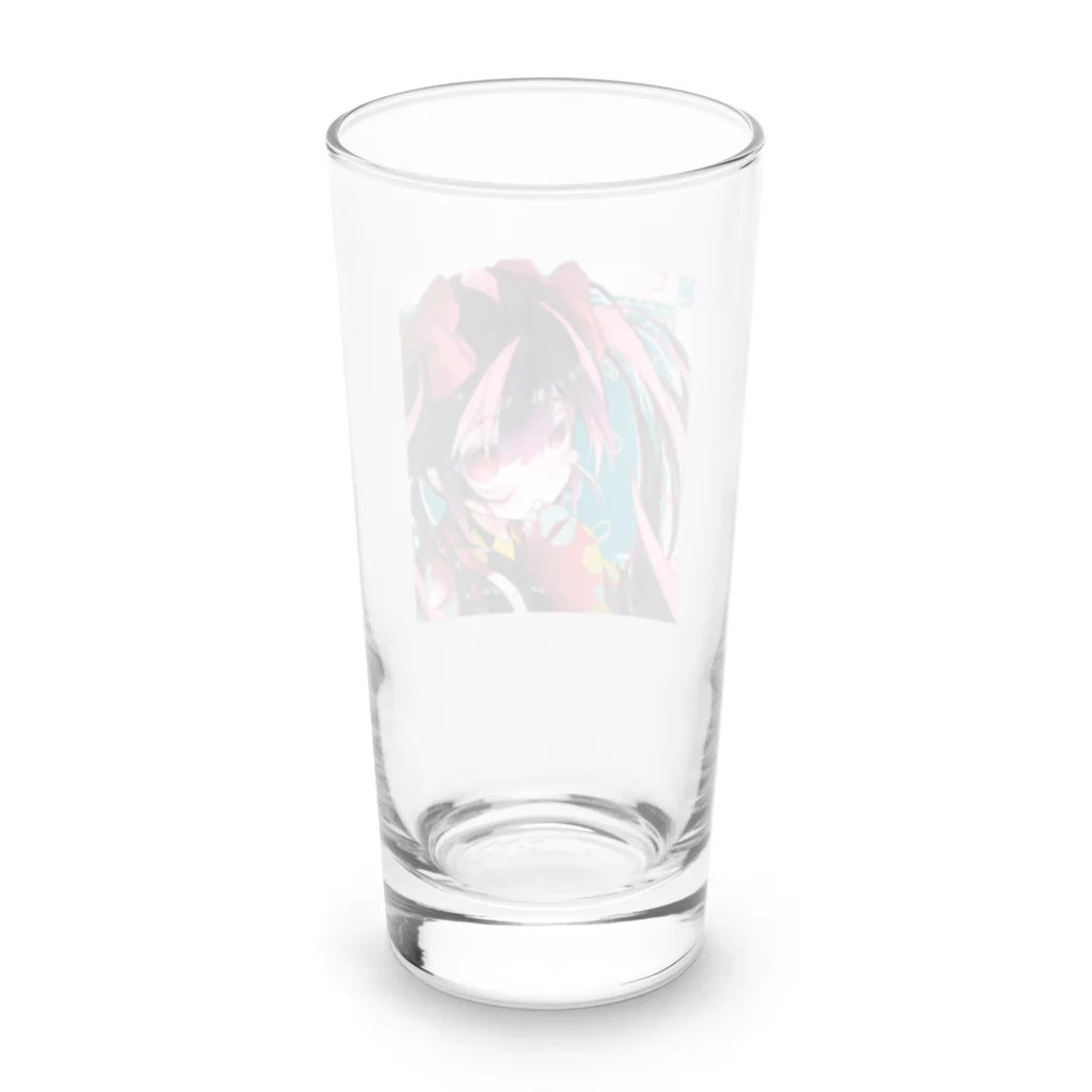 れんの大正浪漫とポッピンガール。 Long Sized Water Glass :back