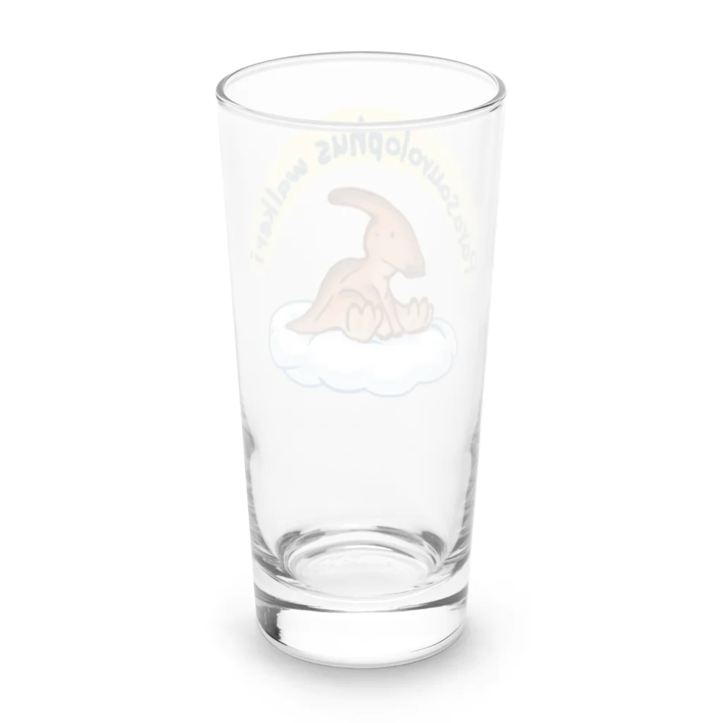 segasworksのゆるパラサウロロフス Long Sized Water Glass :back