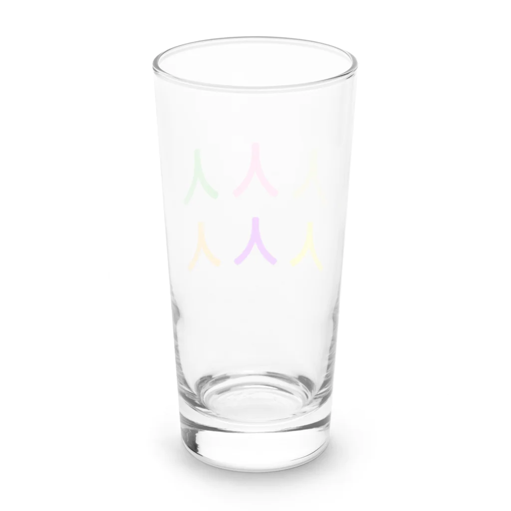 cosmicatiromの十人十色 Long Sized Water Glass :back