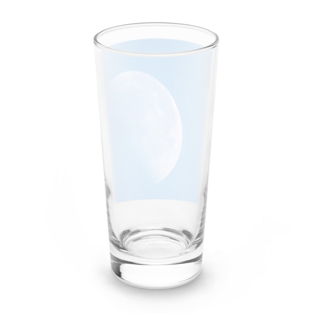 まつりの青の下弦の月 Long Sized Water Glass :back