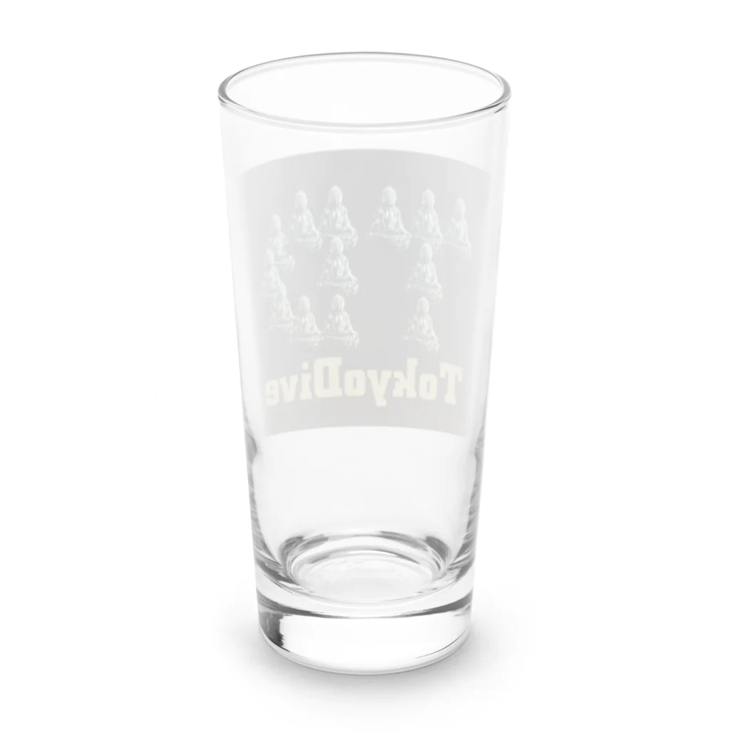 Tokyo Dive ⅡのTokyoDive2ブラックボックスロゴ Long Sized Water Glass :back