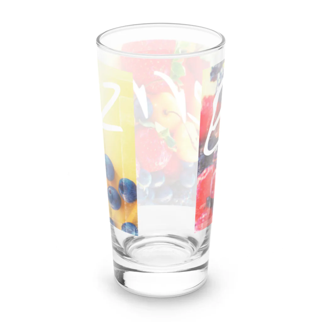 poppy22のはじけるベリーBerryz Long Sized Water Glass :back