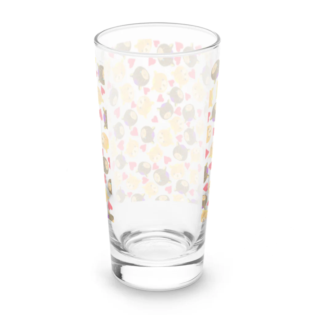 くまのマーク&マクセニのくまのマーク&マクセニがいっぱい Long Sized Water Glass :back