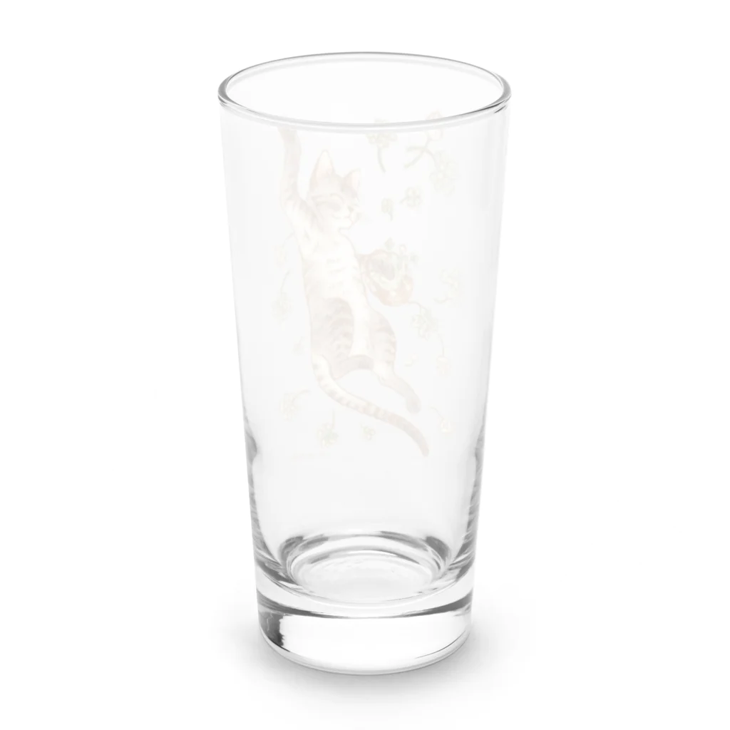 ＡＫＩＮＡＭＩの幸運招き猫 Long Sized Water Glass :back