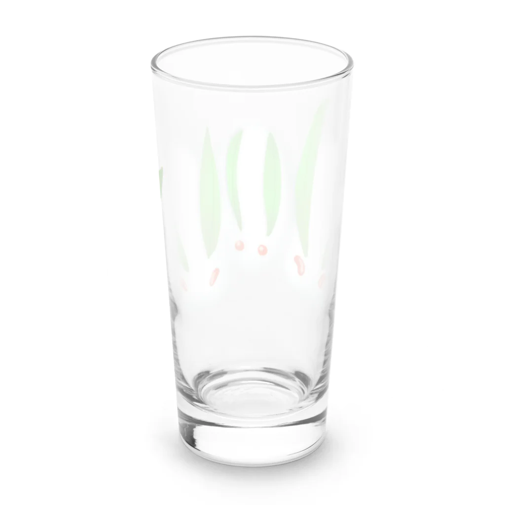 Lily bird（リリーバード）のほわっ 雪うさちゃんず Long Sized Water Glass :back