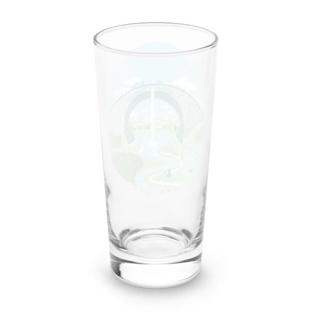 OW STOREのTSUJUNKYO　イラストフルカラー Long Sized Water Glass :back