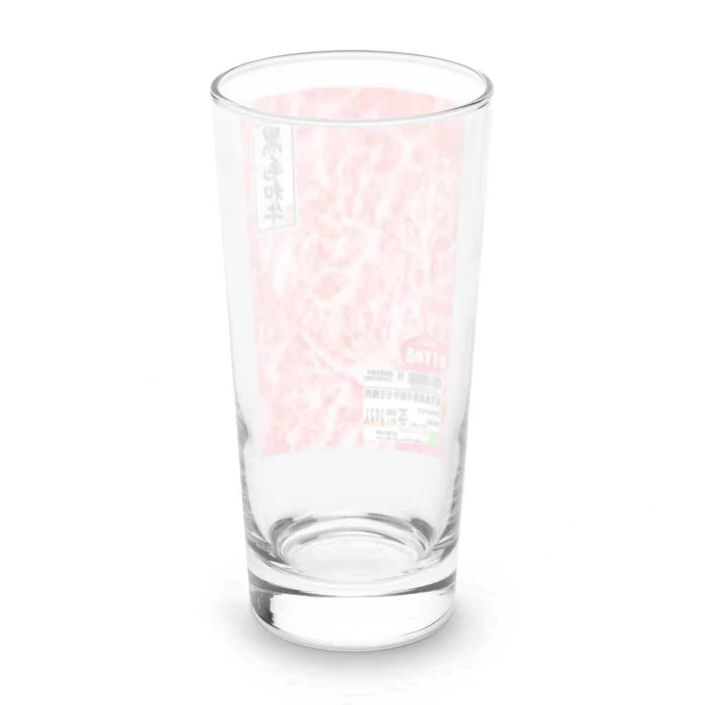 みにゃ次郎の国産和牛 Long Sized Water Glass :back