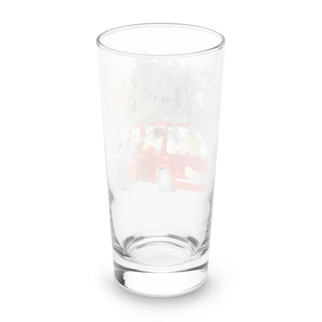 ichihoのツリーを買って Long Sized Water Glass :back