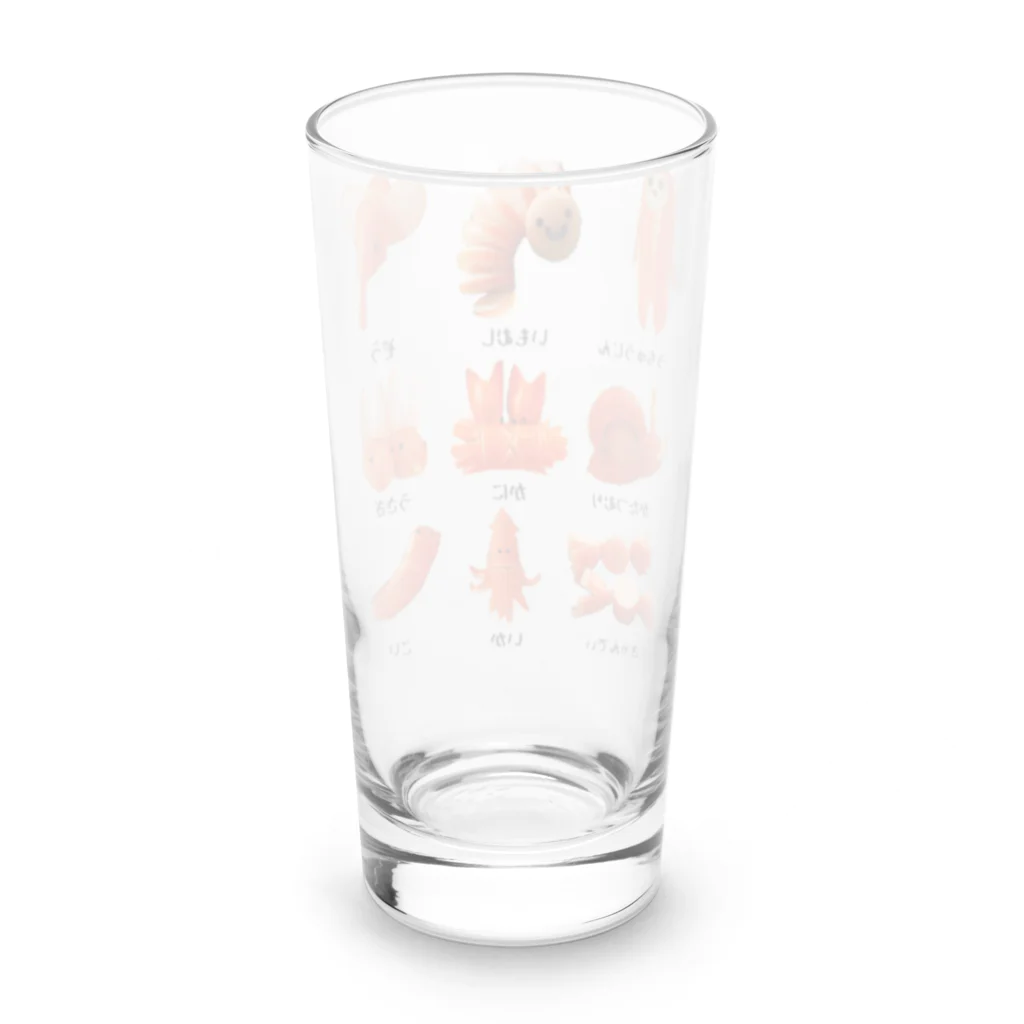 みにゃ次郎のあかういんなーずかん Long Sized Water Glass :back