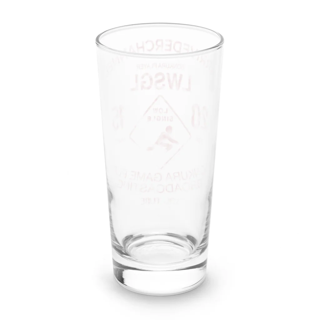 アリーヴェデルチャンネルSHOPの2015 COLLEGE2 Long Sized Water Glass :back