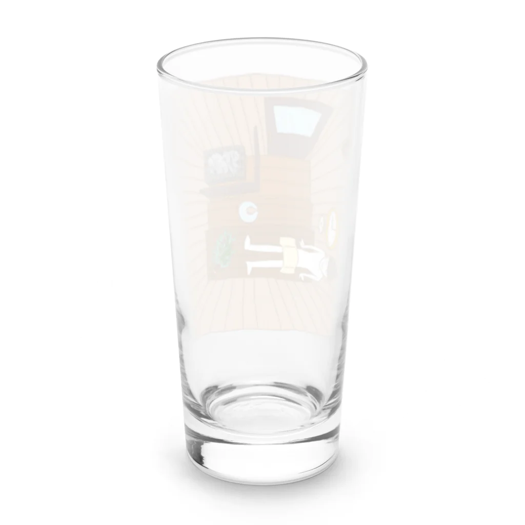 ぽじ子のサ室 Long Sized Water Glass :back