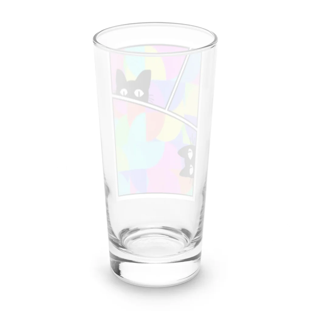 LalaHangeulのにゃんですか？ Long Sized Water Glass :back