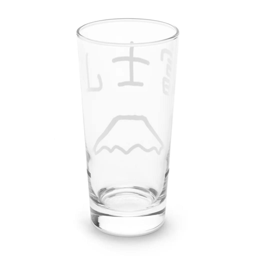 脂身通信Ｚの富士山 Long Sized Water Glass :back