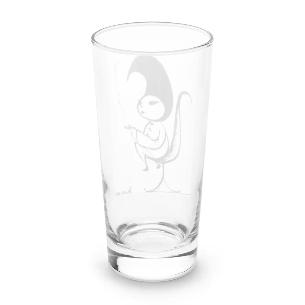 幸せのPixlast(ピクラスト)House 🏠のPixlast【Fall〈ファル〉】タバコver. Long Sized Water Glass :back