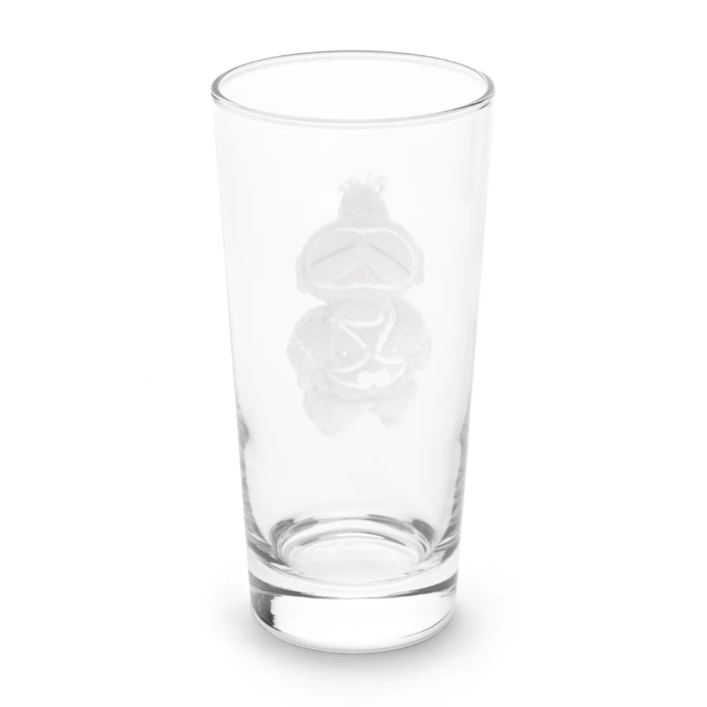 あんにゅむの遮光器土偶のぬいぐるみ Long Sized Water Glass :back