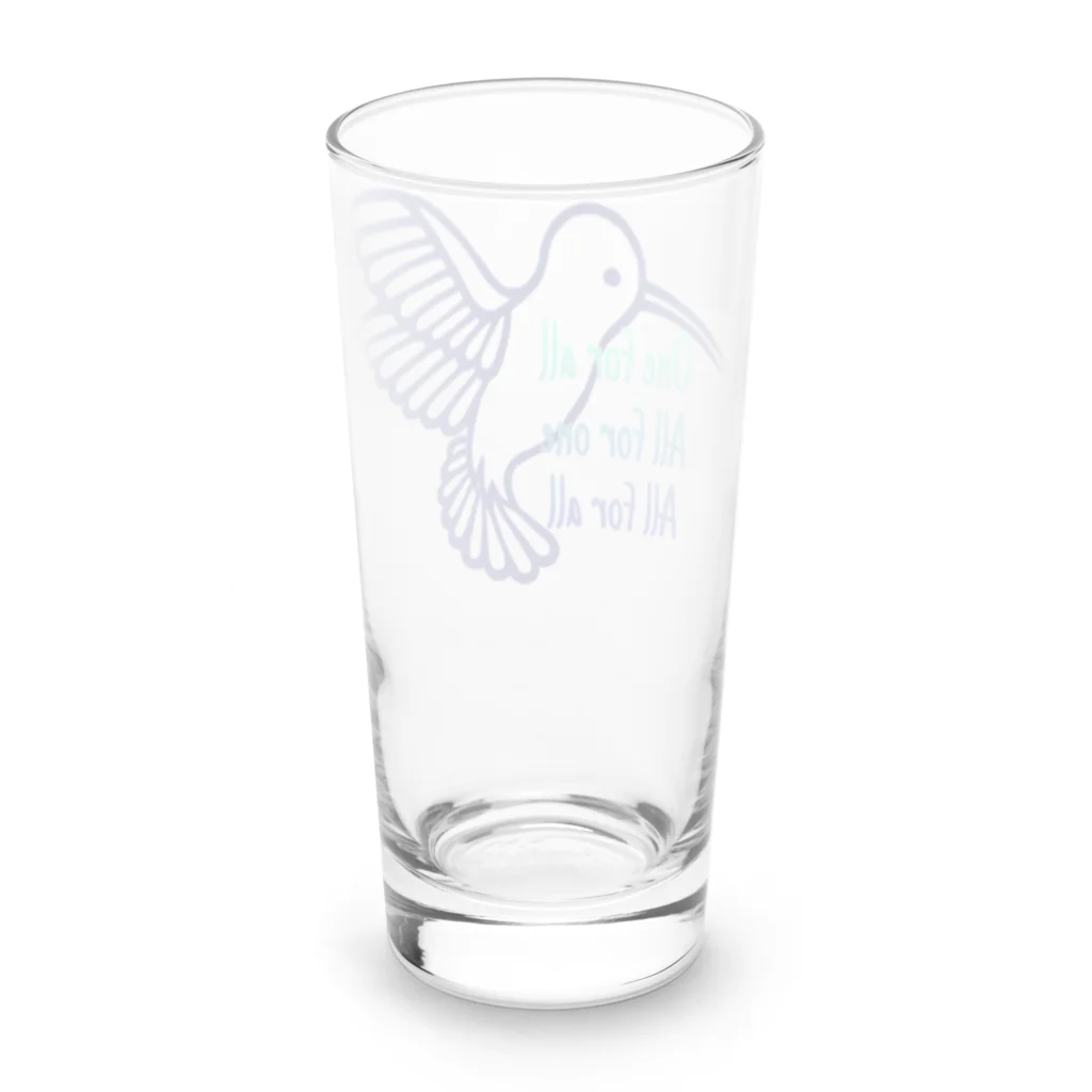 ❤Loveちゃんshop❤のハチドリさん① Long Sized Water Glass :back