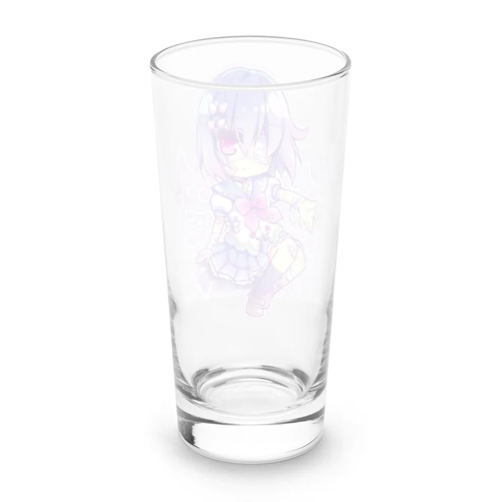 月蝕ざっか店＠SUZURIの<dolls>ユメミル Long Sized Water Glass :back