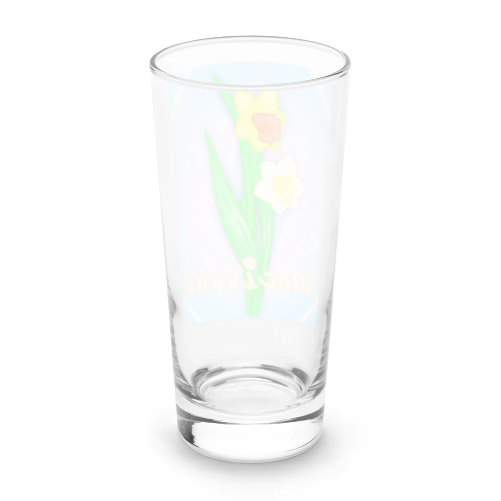 Lily bird（リリーバード）のnarcissus 水仙 Long Sized Water Glass :back