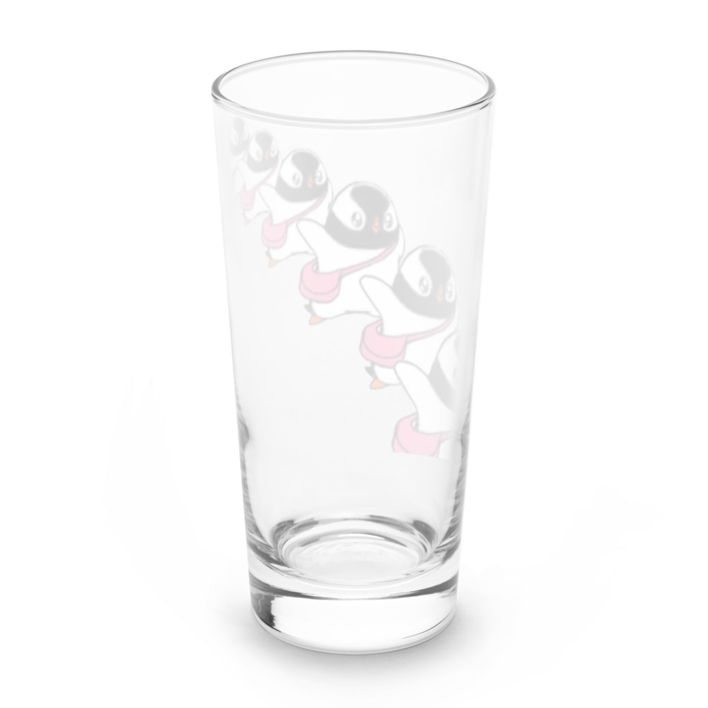 ヤママユ(ヤママユ・ペンギイナ)のプピゴン「ドーン！」 Long Sized Water Glass :back