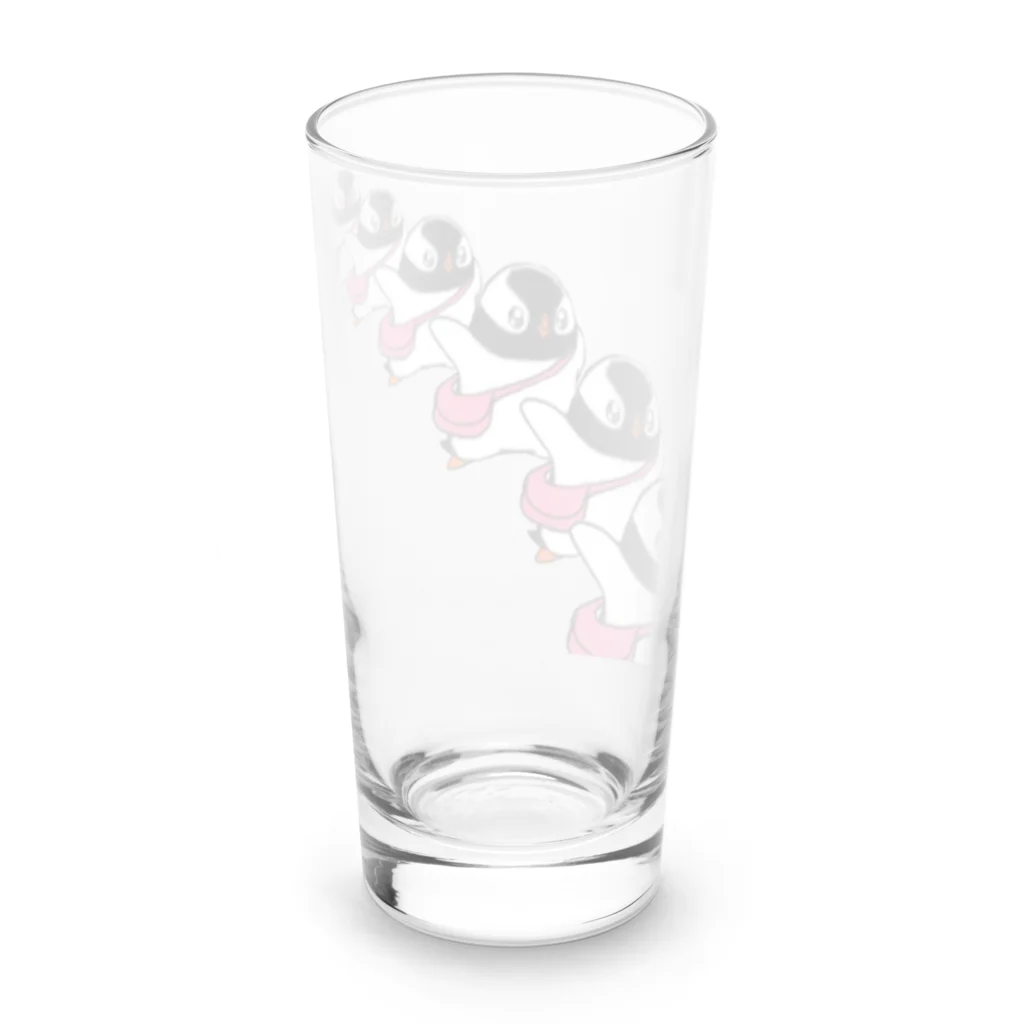 ヤママユ(ヤママユ・ペンギイナ)のプピゴン「ドーン！」 Long Sized Water Glass :back