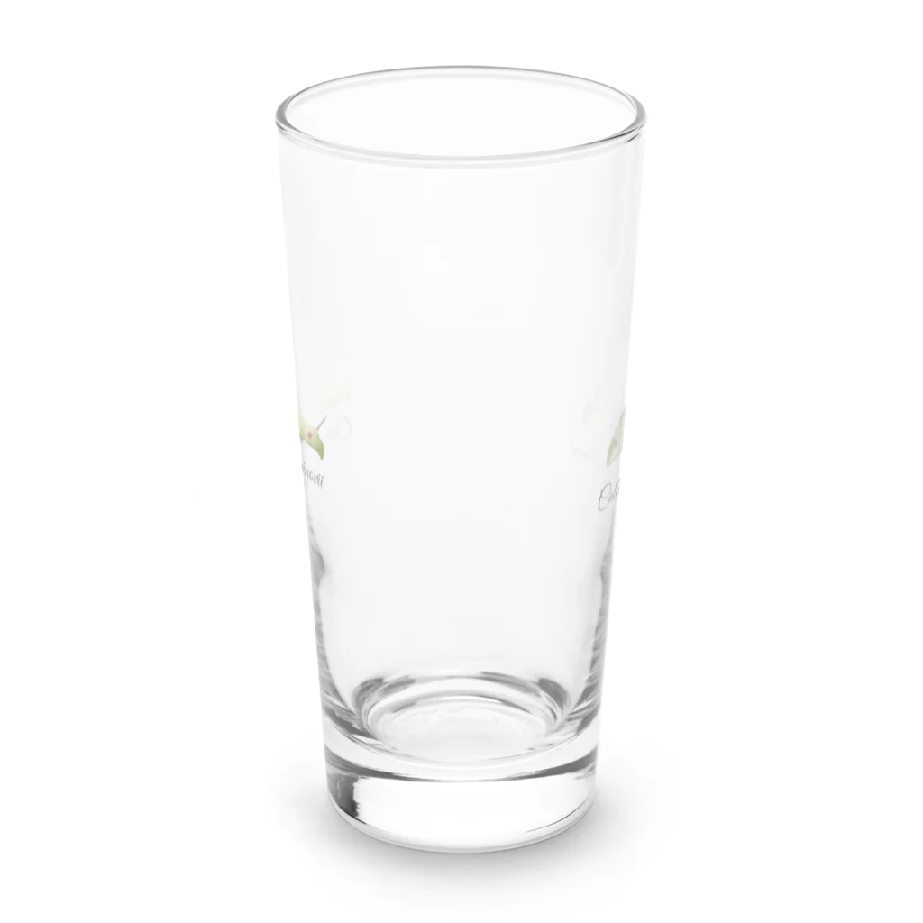 L_arctoaのウンモンスズメ幼虫と成虫 Long Sized Water Glass :back