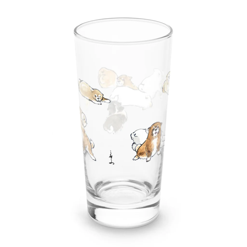 segasworksの仔犬 Long Sized Water Glass :back