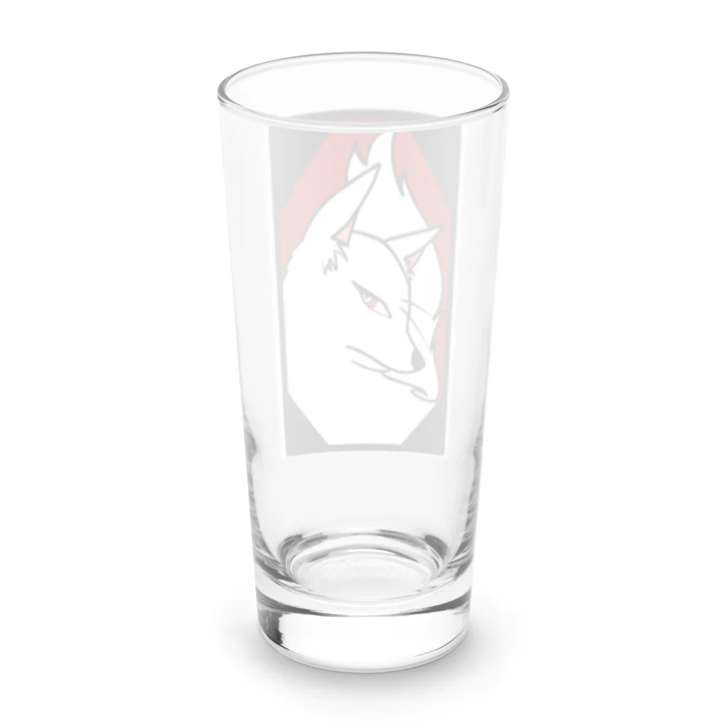 中西屋(歯車)のおきつねグッズ Long Sized Water Glass :back