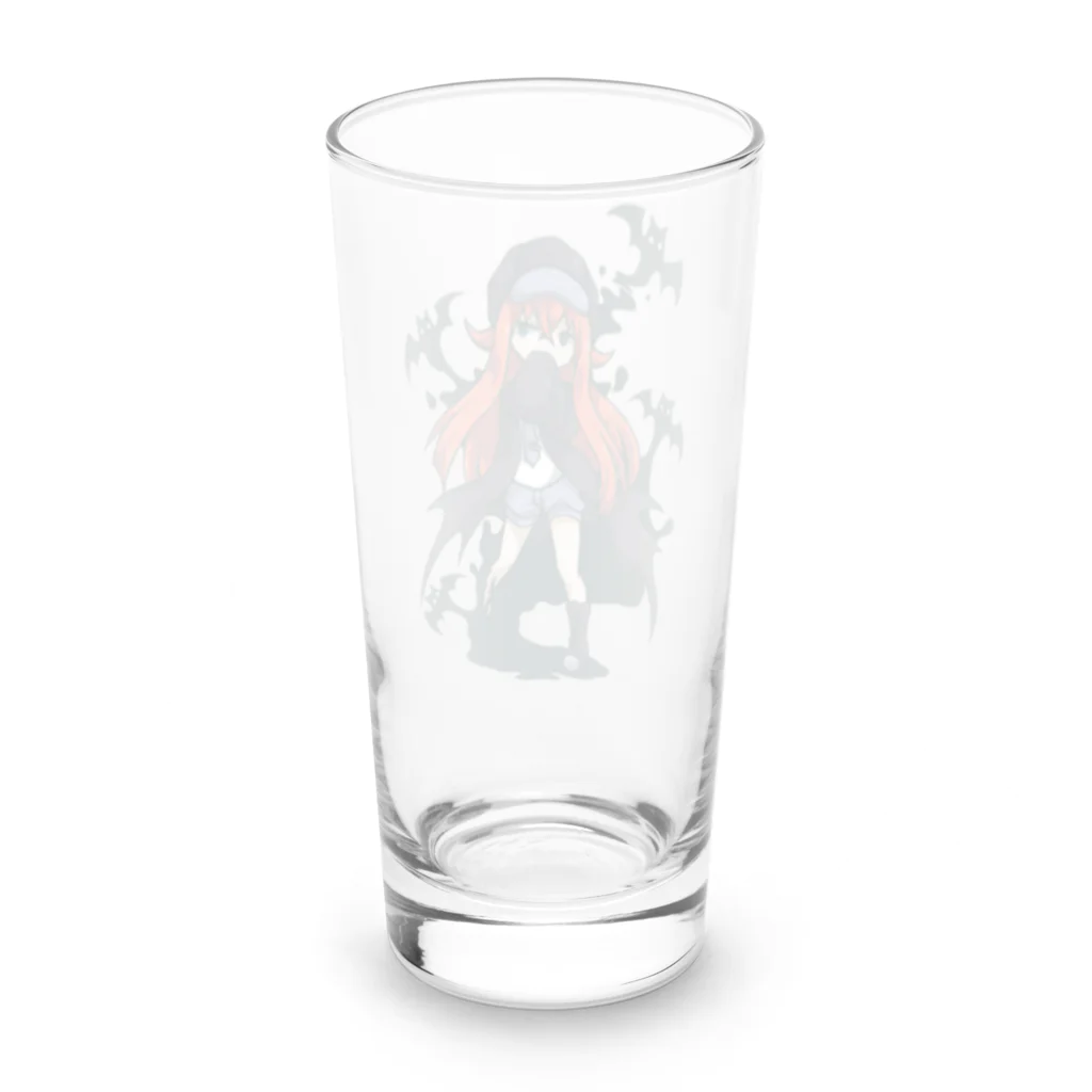 吟遊雑貨のバットガール Long Sized Water Glass :back