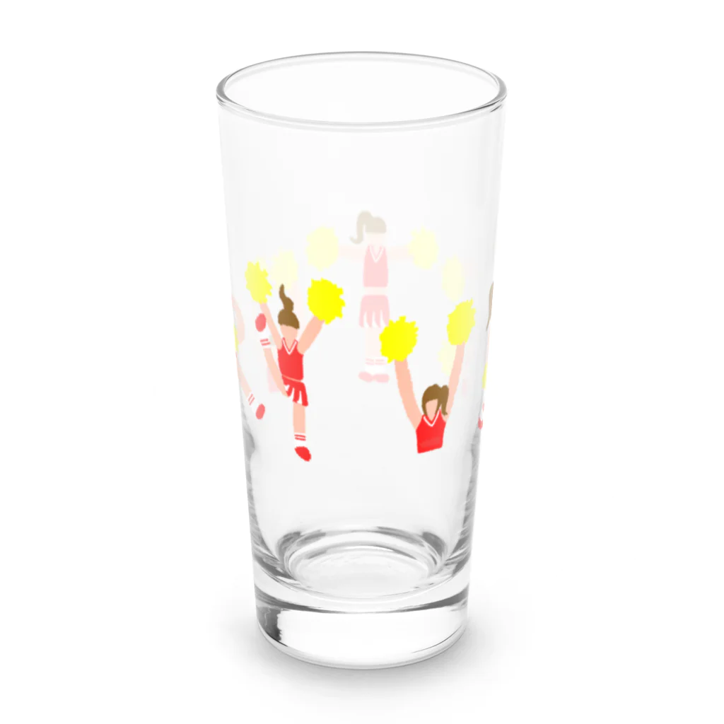 のぐちさきのVICTORY（赤) Long Sized Water Glass :back