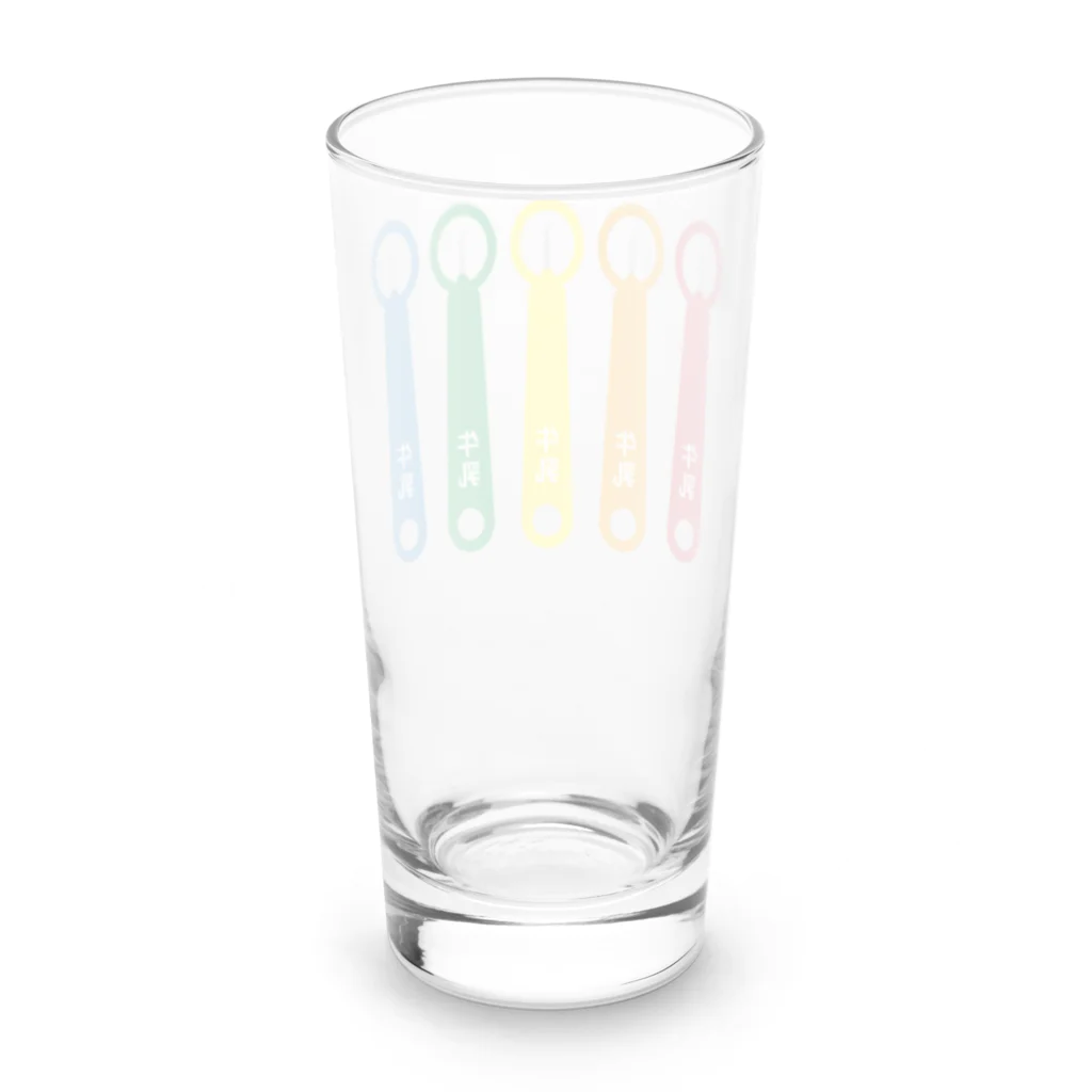 フォーヴァの牛乳びんふた開け Long Sized Water Glass :back