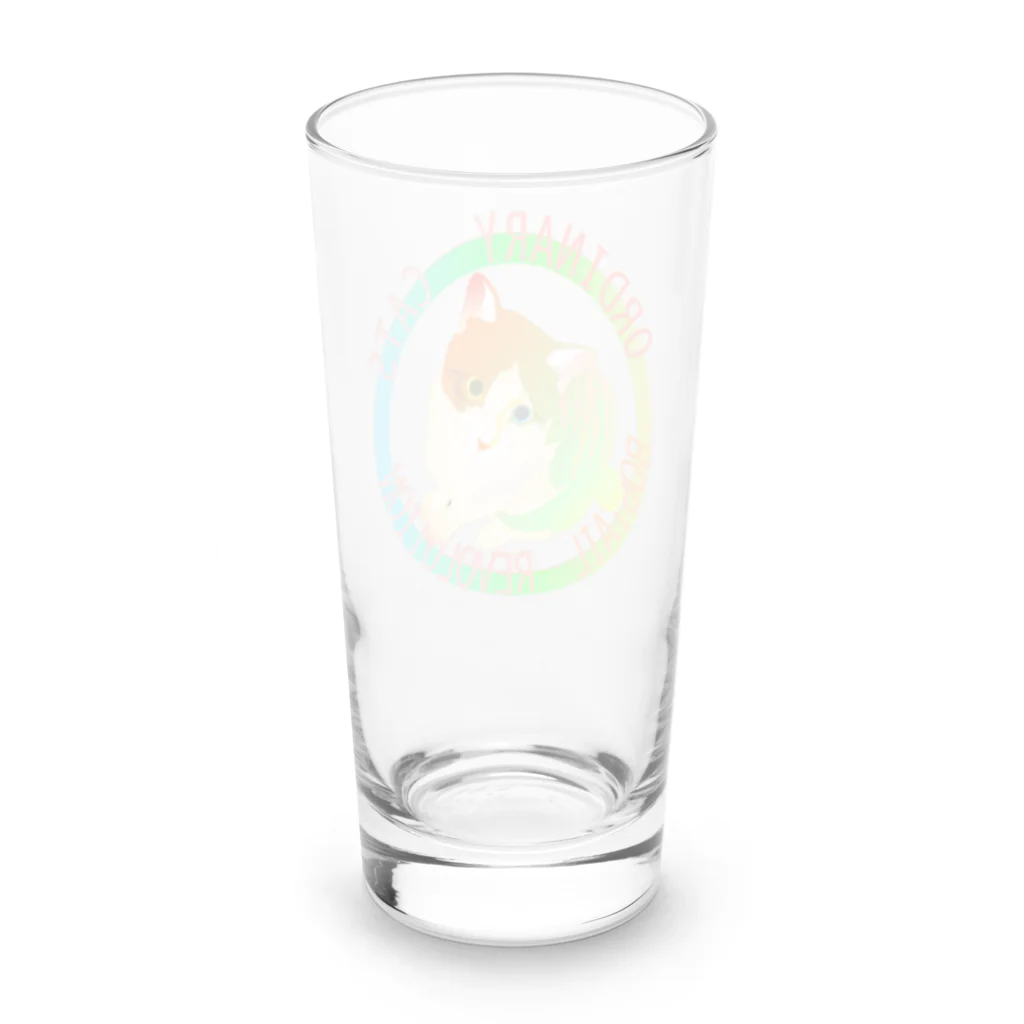 『NG （Niche・Gate）』ニッチゲート-- IN SUZURIのOrdinary Cats03h.t.(春) Long Sized Water Glass :back