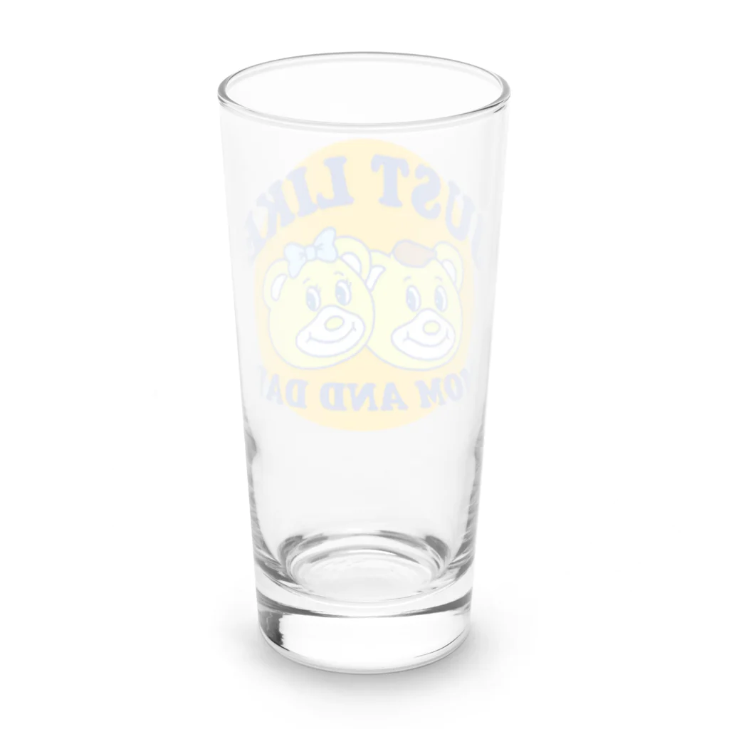 Just_like_Mom_and_DadのJLMD BEARS オレンジジュースグラス Long Sized Water Glass :back