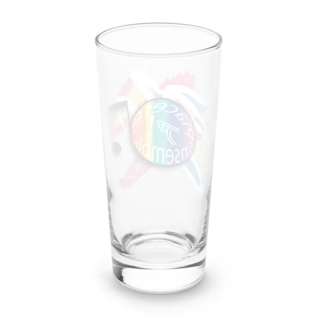 ア！Piacere Ensembleの新ロゴ ピアチェーレグッズ！ Long Sized Water Glass :back