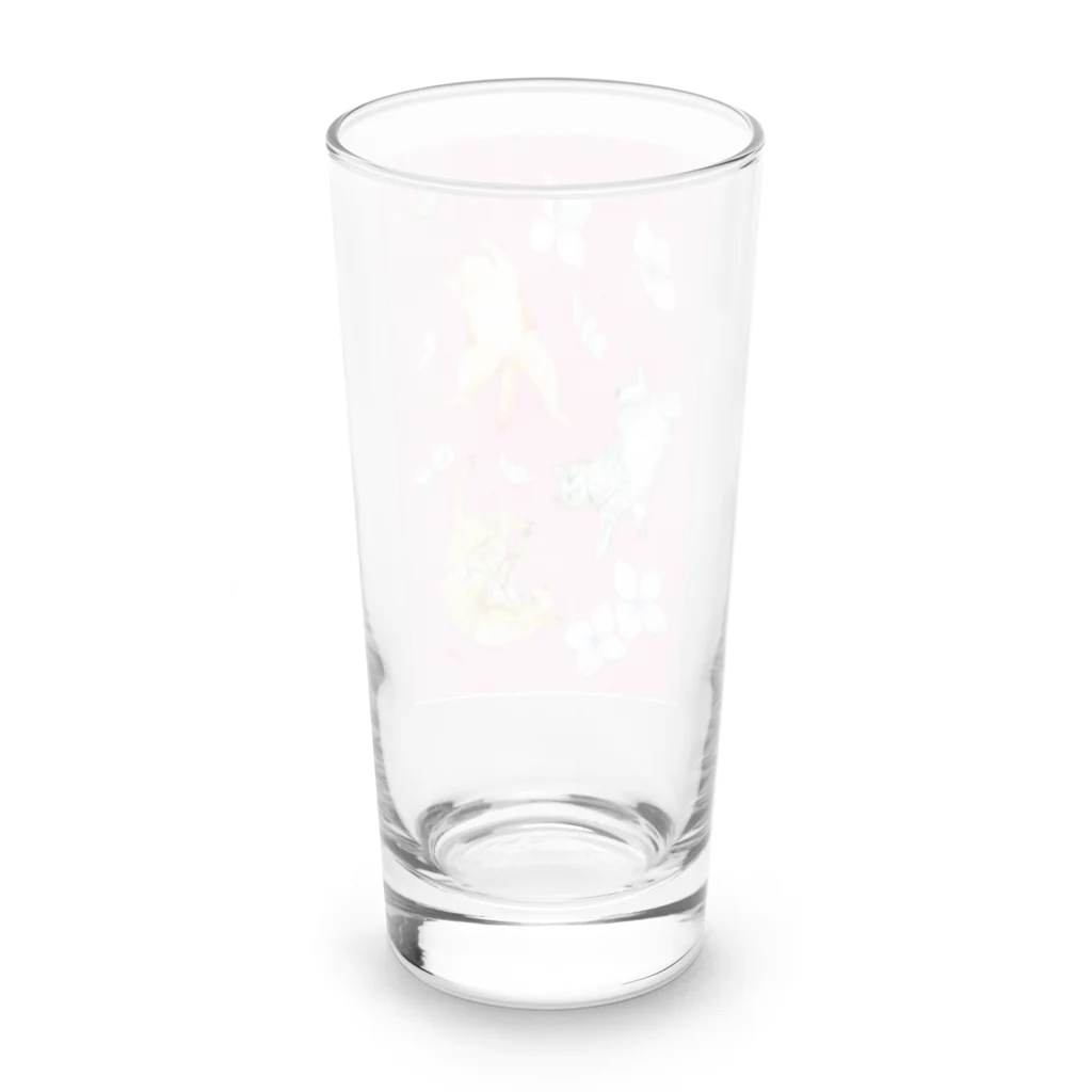 りとるたまの夢心地 Long Sized Water Glass :back