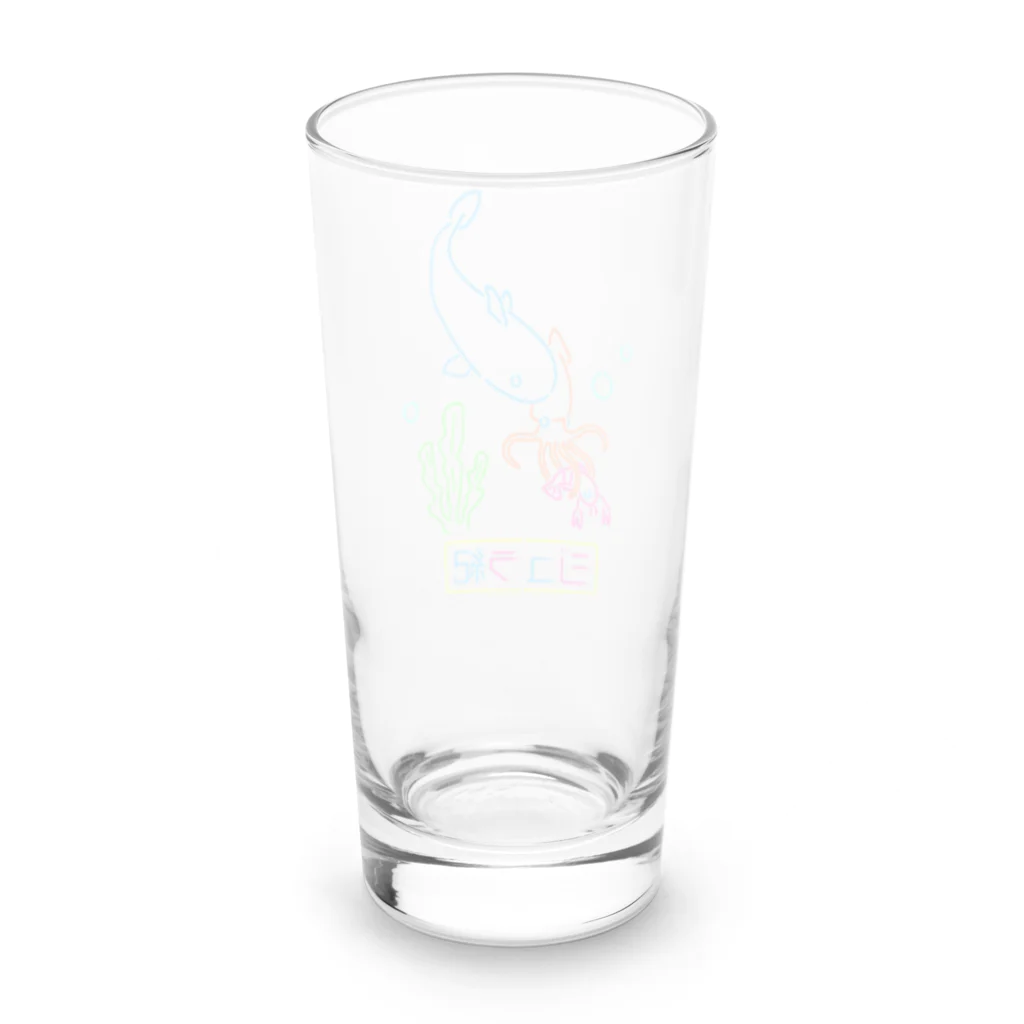 角竜堂のOSHOKUJICHU Long Sized Water Glass :back