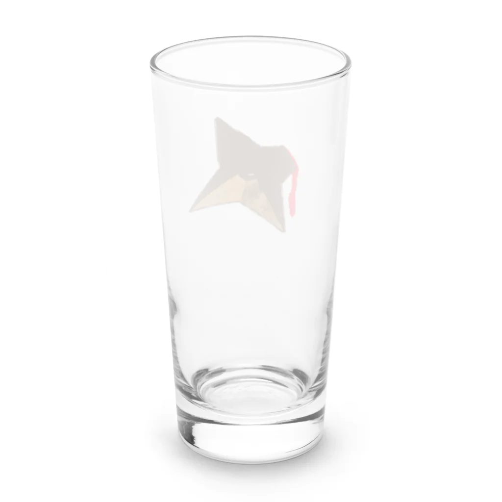 ヨープキャンが気になったのサクッと手裏剣 Long Sized Water Glass :back