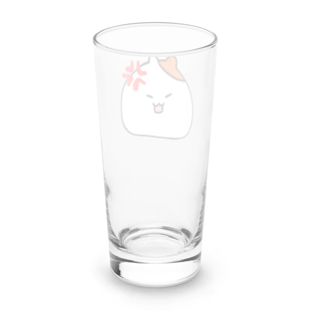 みかのミニハム　怒💢 Long Sized Water Glass :back