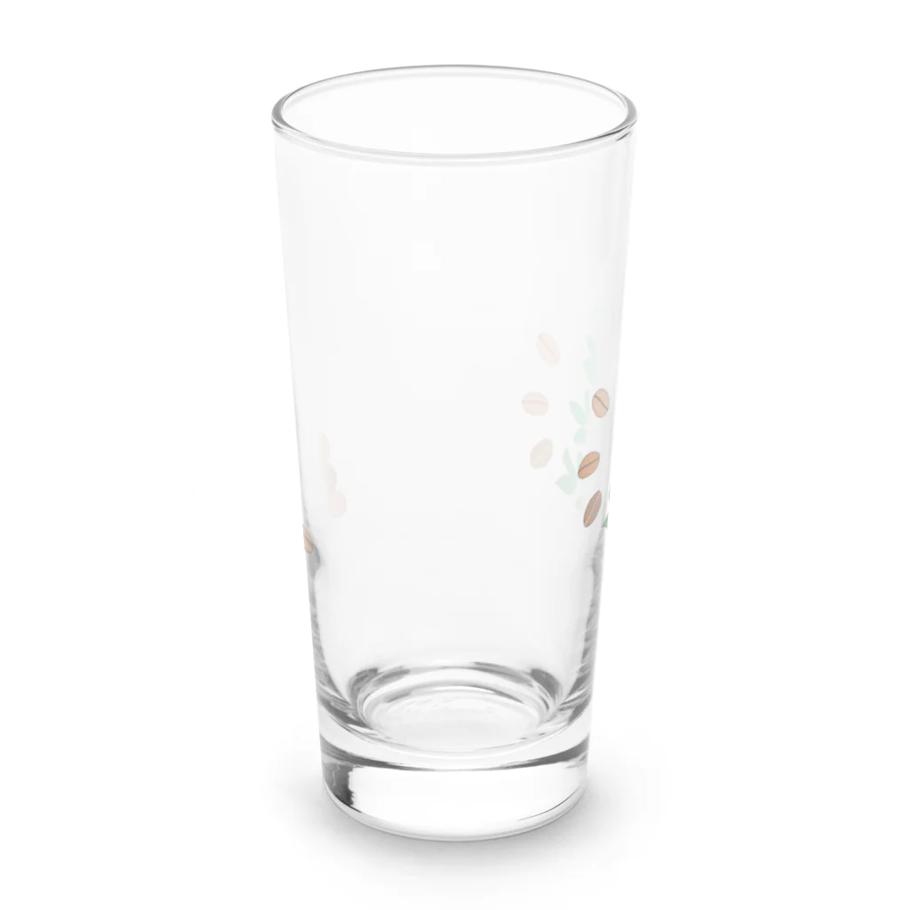 Sora Hana〜空花〜のほっと一息♪コーヒー豆 Long Sized Water Glass :back