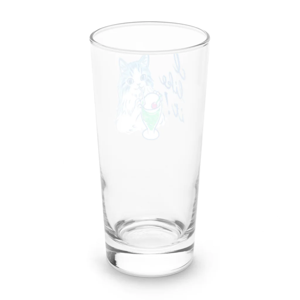 nya-mew（ニャーミュー）のI like it! Long Sized Water Glass :back
