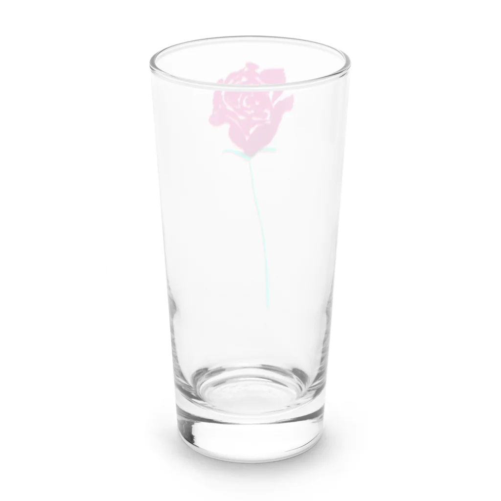 NIKORASU GOのローズ Long Sized Water Glass :back