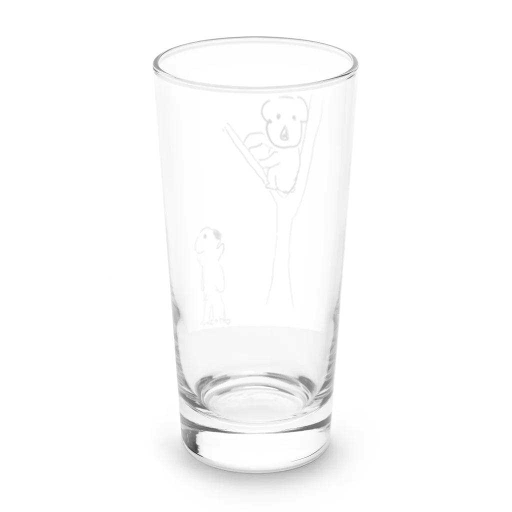 コッアーラ星人のコアラさんたち Long Sized Water Glass :back