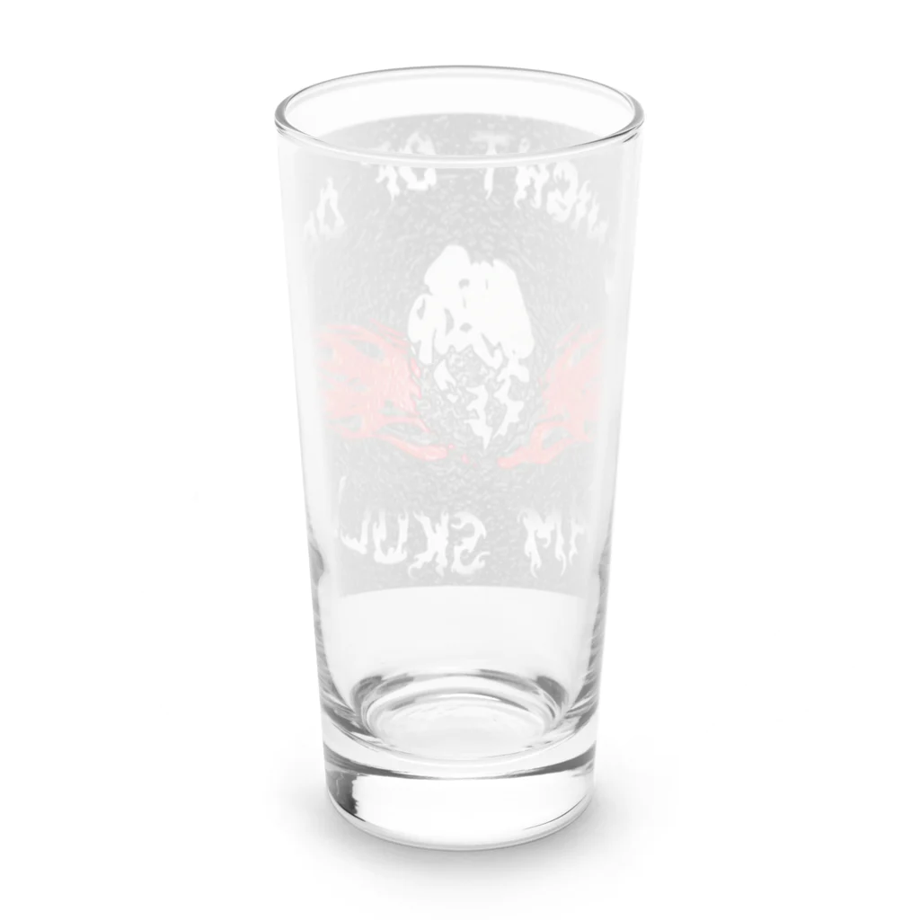 Ａ’ｚｗｏｒｋＳのTEAM SKULLZ　BLKWRAPPING Long Sized Water Glass :back