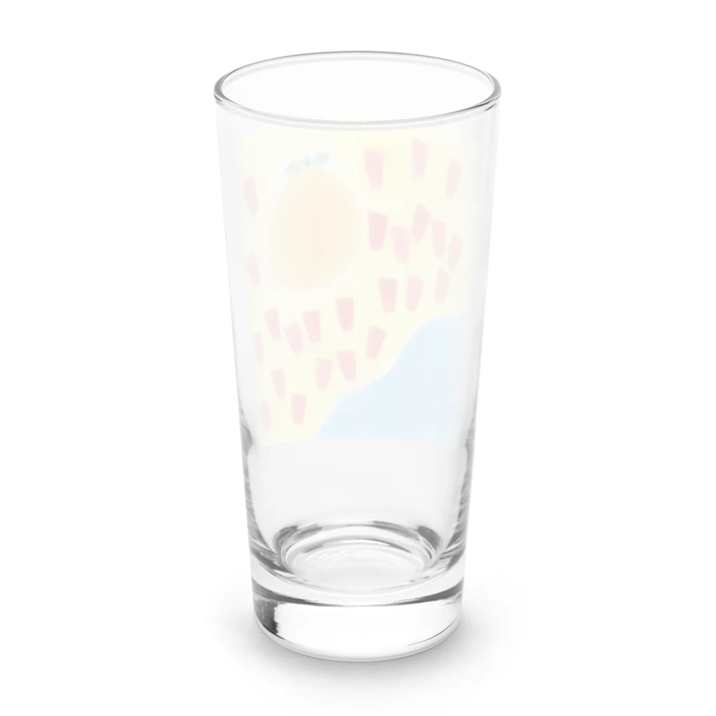 my pastel（いしはら　まさこ）の田舎の子供グッズ。 Long Sized Water Glass :back